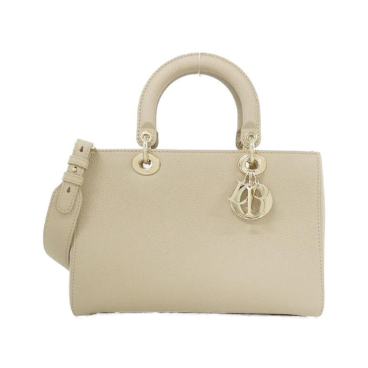 Christian Dior Beige Leather Handbag Style 3 Rovelle Bags
