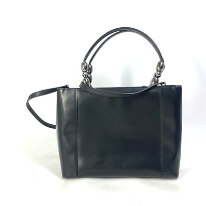 Christian Dior Black Leather Handbag Style 15 Rovelle Bags