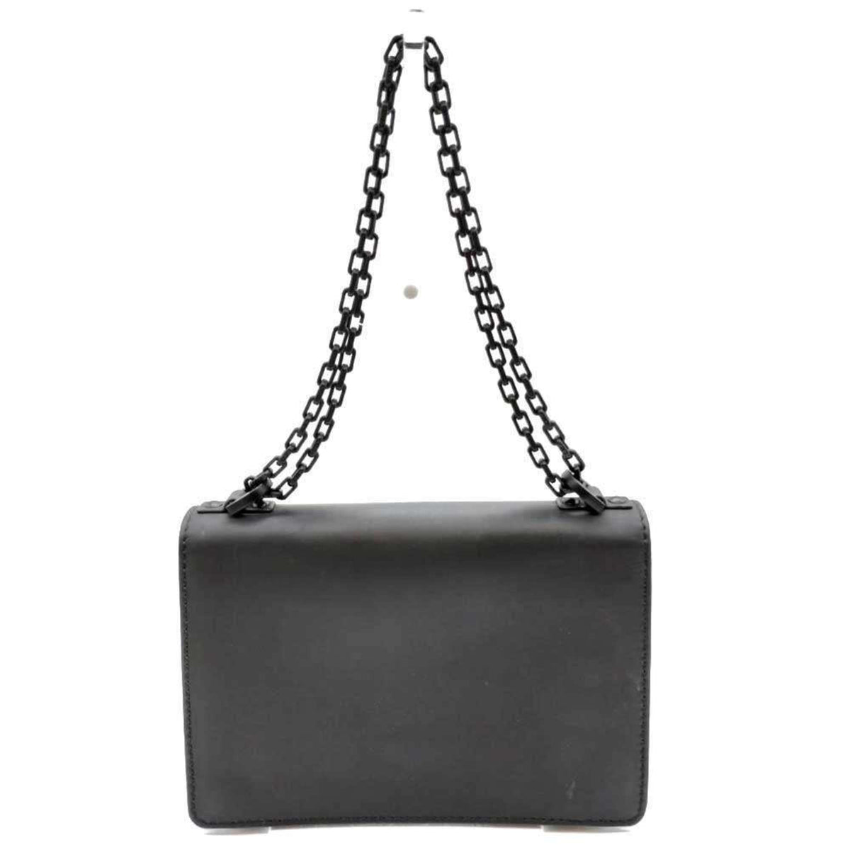 Christian Dior Black Leather Shoulder Bag Style 12 Rovelle Bags
