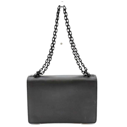 Christian Dior Black Leather Shoulder Bag Style 12 Rovelle Bags