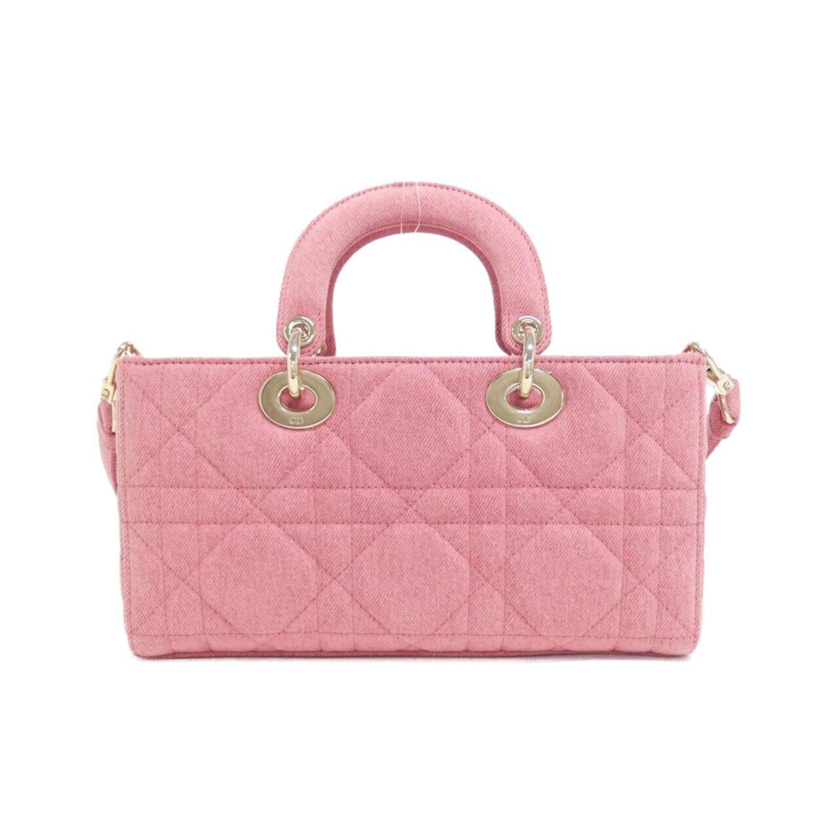 Christian Dior Pink Denim Handbag () Rovelle Bags