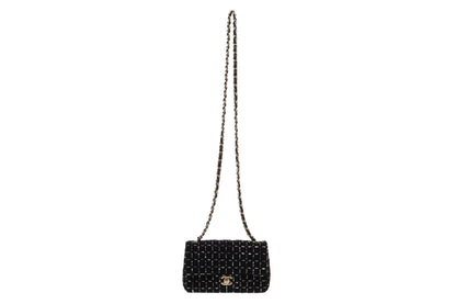 Chanel Black Tweed Flap Bag 2023 Rovelle Bags
