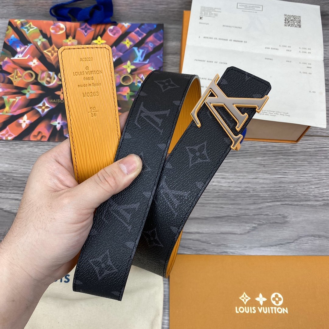 Leather Belt Louis Vuitton