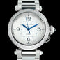 pasha 35mm automatic steel white dial diamond bezel