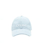 Celine Size L Baseball Cap Denim Light Blue