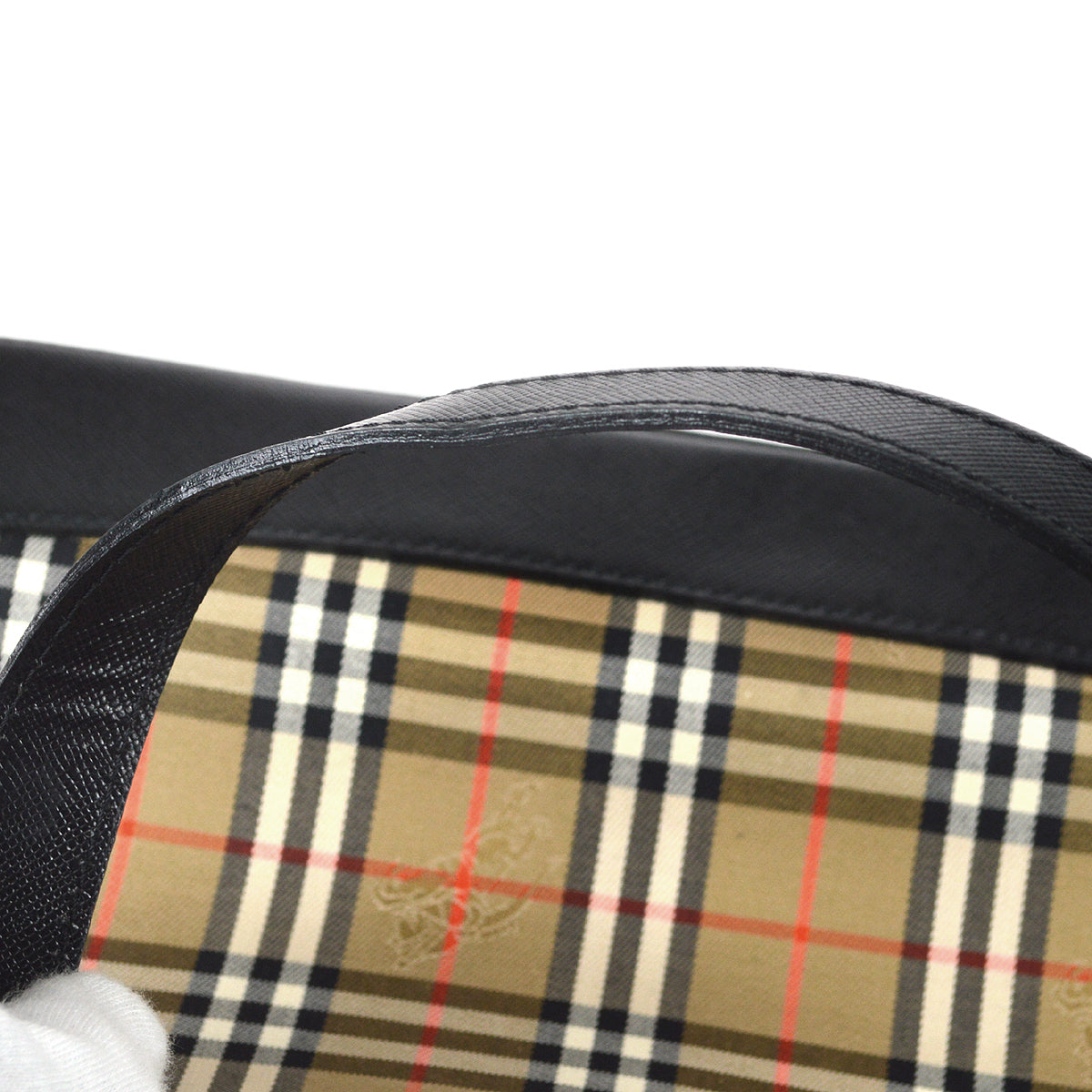 Burberry Leather Black Handbag Style 2