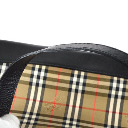 Burberry Leather Black Handbag Style 2
