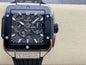 Hublot Square Bang Unico Titanium Ceramic 42mm Creamic Benzel Watch