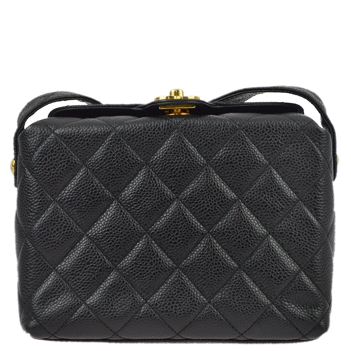 Chanel Caviar Black Shoulder Bag Style 7 Rovelle Bags