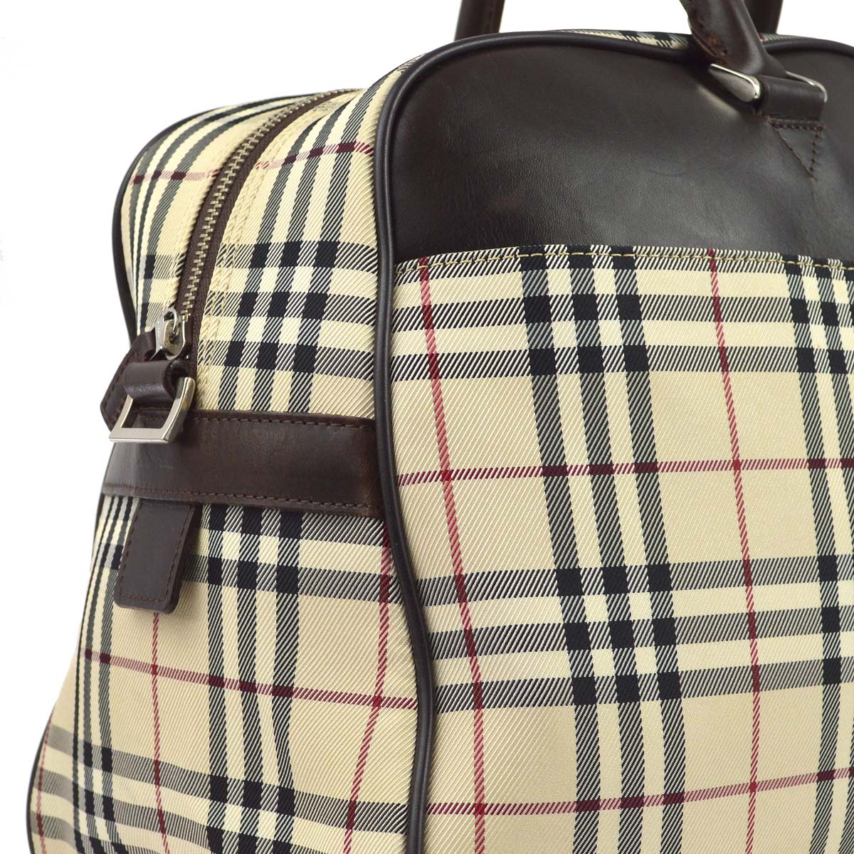 Burberry Duffle AMORE Leather Beige Shoulder Bag
