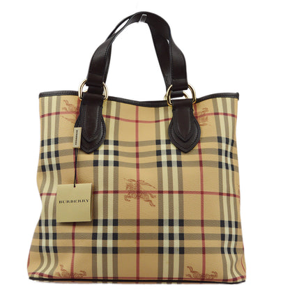 Burberry AMORE Leather Beige Tote Bag