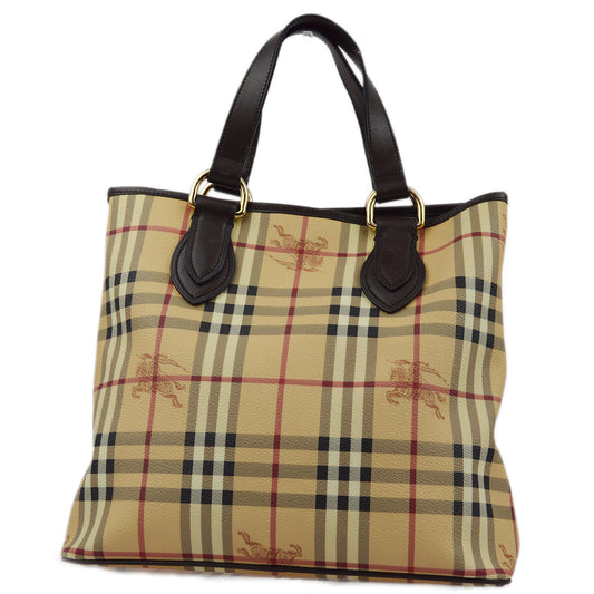 Burberry AMORE Leather Beige Tote Bag