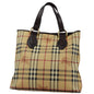 Burberry AMORE Leather Beige Tote Bag