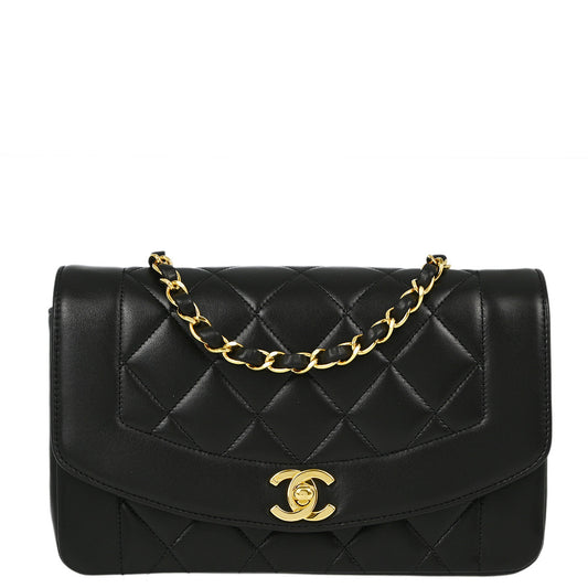 Chanel Small Lambskin Black Shoulder Bag Style 4 Rovelle Bags