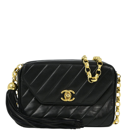 Chanel Mini Lambskin Black Crossbody Style 3 Rovelle Bags