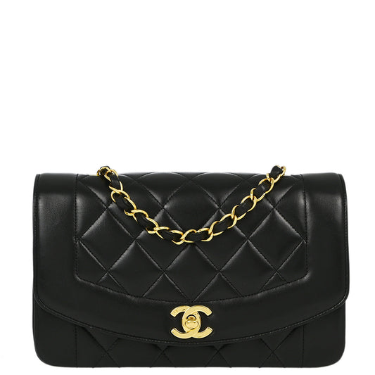 Chanel Small Lambskin Black Shoulder Bag Style 3 Rovelle Bags