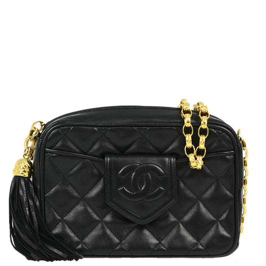 Chanel Mini Lambskin Black Crossbody Style 2 Rovelle Bags