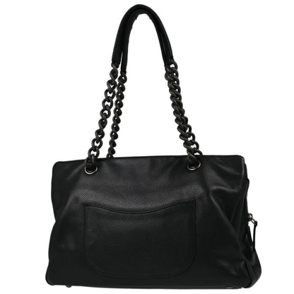 Chanel Caviar Black Chain Tote Style 2 Rovelle Bags