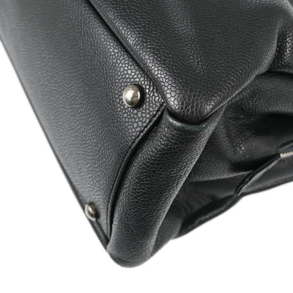 Chanel Caviar Black Chain Tote Style 2 Rovelle Bags