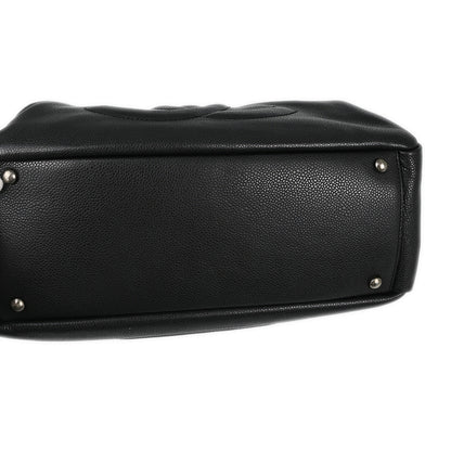 Chanel Caviar Black Chain Tote Style 2 Rovelle Bags