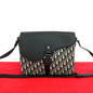 Dior Shoulder Bag canvas black Saddle Messenger Bag Rovelle Bags