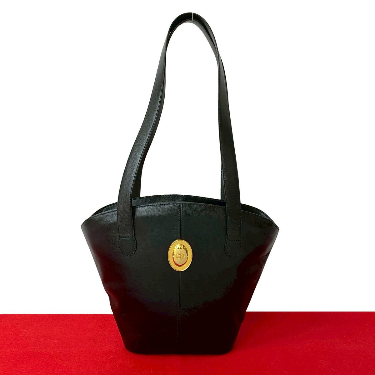 Dior Shoulder Bag leather black Rovelle Bags