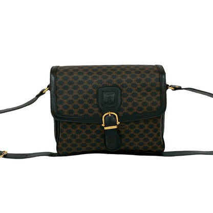 CELINE Shoulder Bag leather Brown
