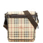 Burberry Haymarket Shadow PVC Shoulder Bag