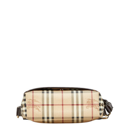 Burberry Haymarket Shadow PVC Shoulder Bag