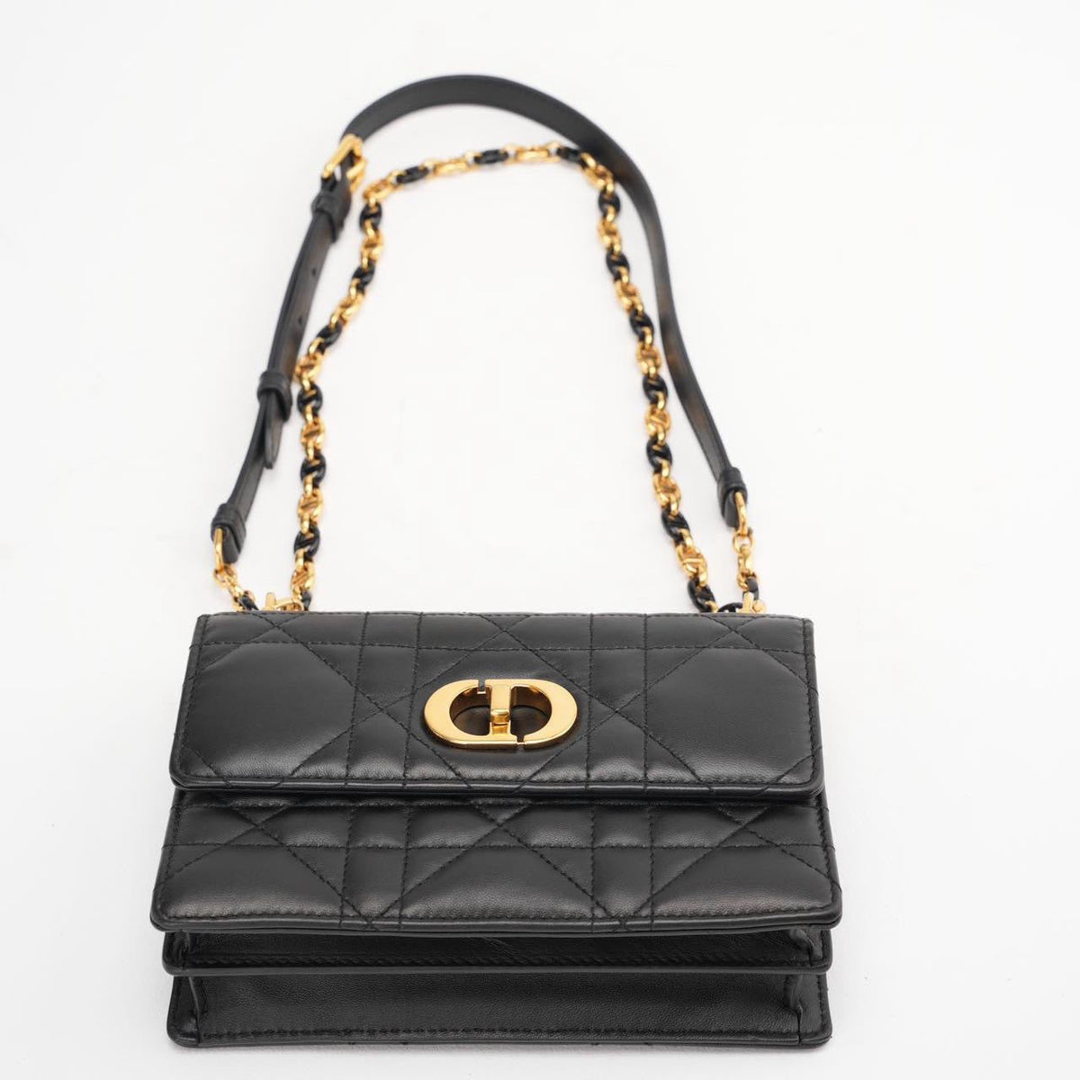 Christian Dior Black Mini Miss Caro Bag Lambskin 2023 Rovelle Bags