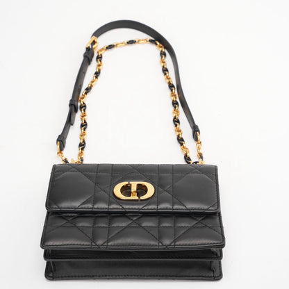 Christian Dior Black Mini Miss Caro Bag Lambskin 2023 Rovelle Bags