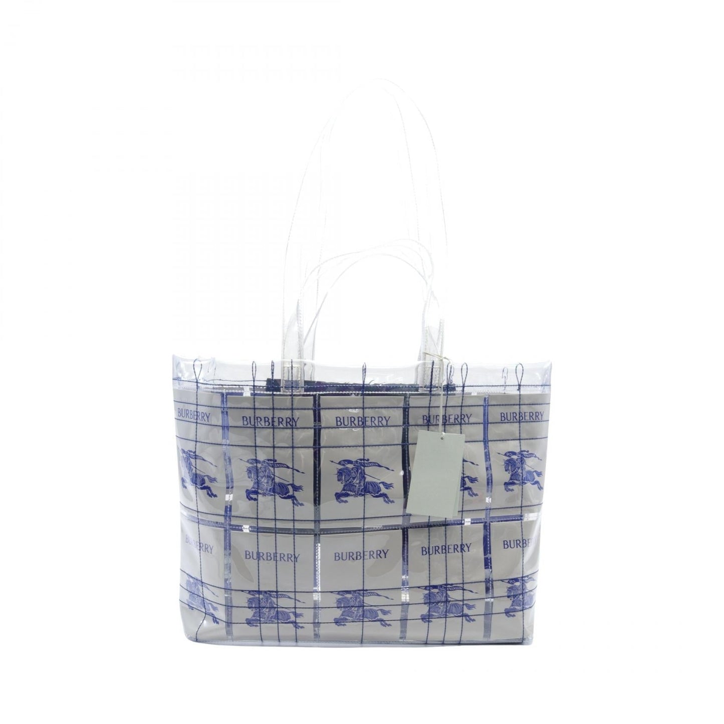 Burberry Coated Canvas Tote Bag