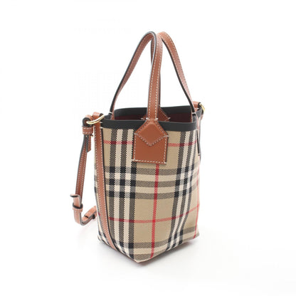 Burberry Mini London Leather Tote Bag