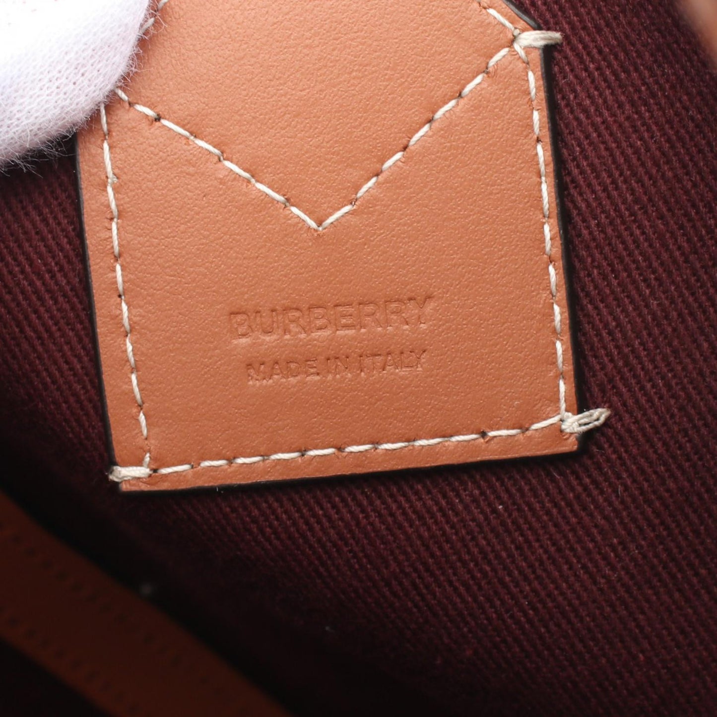 Burberry Mini London Leather Tote Bag