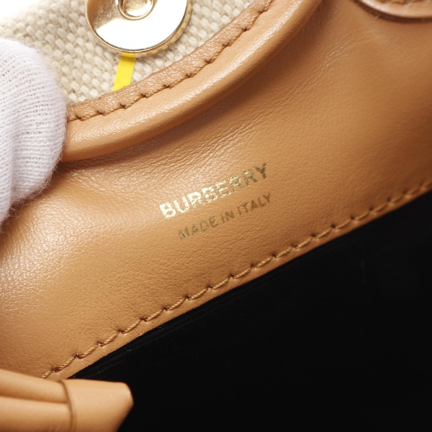 Burberry Peony Leather Handbag