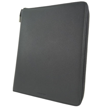 DIOR HOMME Clutch bag Calfskin black Document case unisex(Unisex) Rovelle Bags