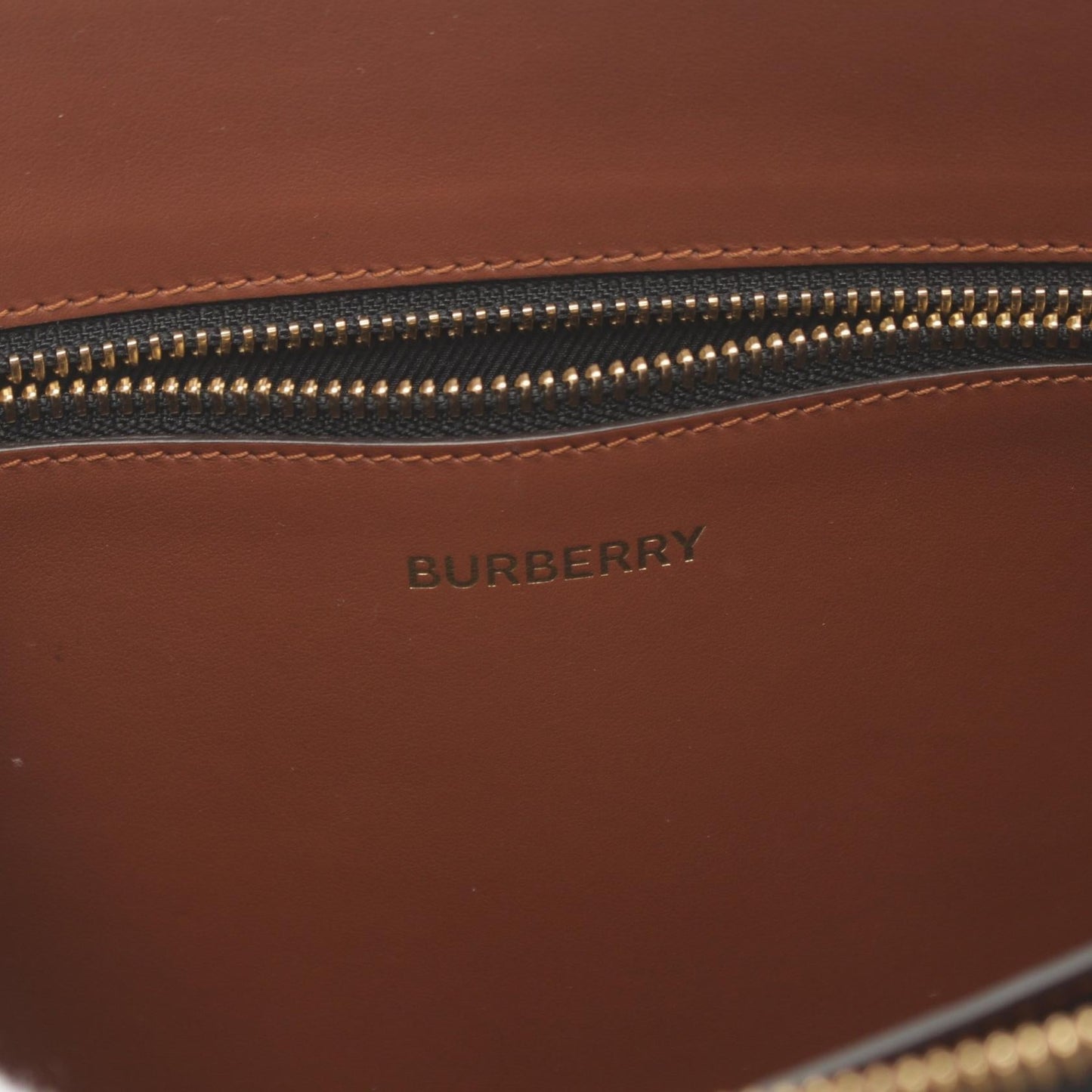 Burberry Coated Canvas Clutch Bag