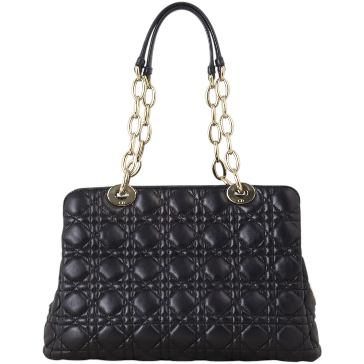 Dior Cannage Shopping Tote Rovelle Bags