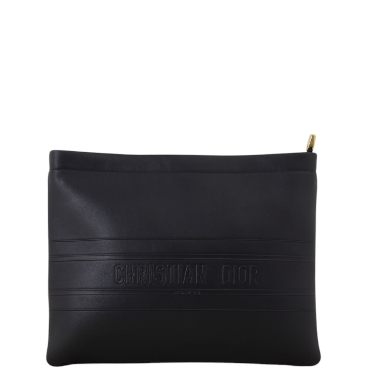 Dior Logo Zip Pouch Rovelle Bags