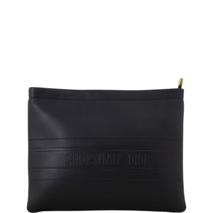 Dior Logo Zip Pouch Rovelle Bags