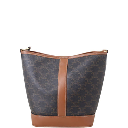 Celine Triomphe Bucket Bag Small