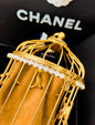 Chanel Luxury Leather Gold Handbag Style 12 Rovelle Bags