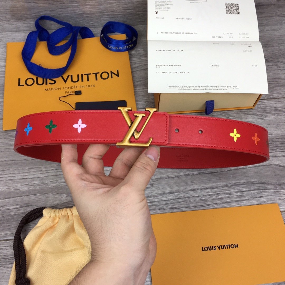 Leather Belt Louis Vuitton