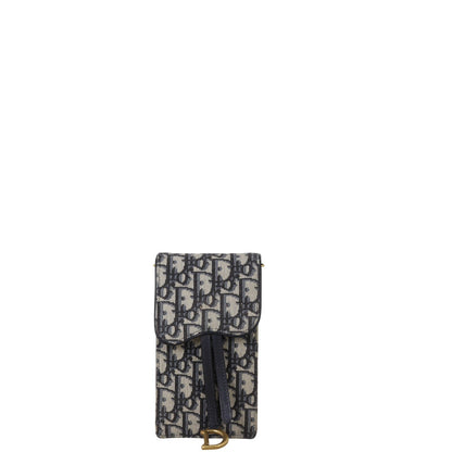 Dior Vertical Saddle Pouch Oblique Rovelle Bags