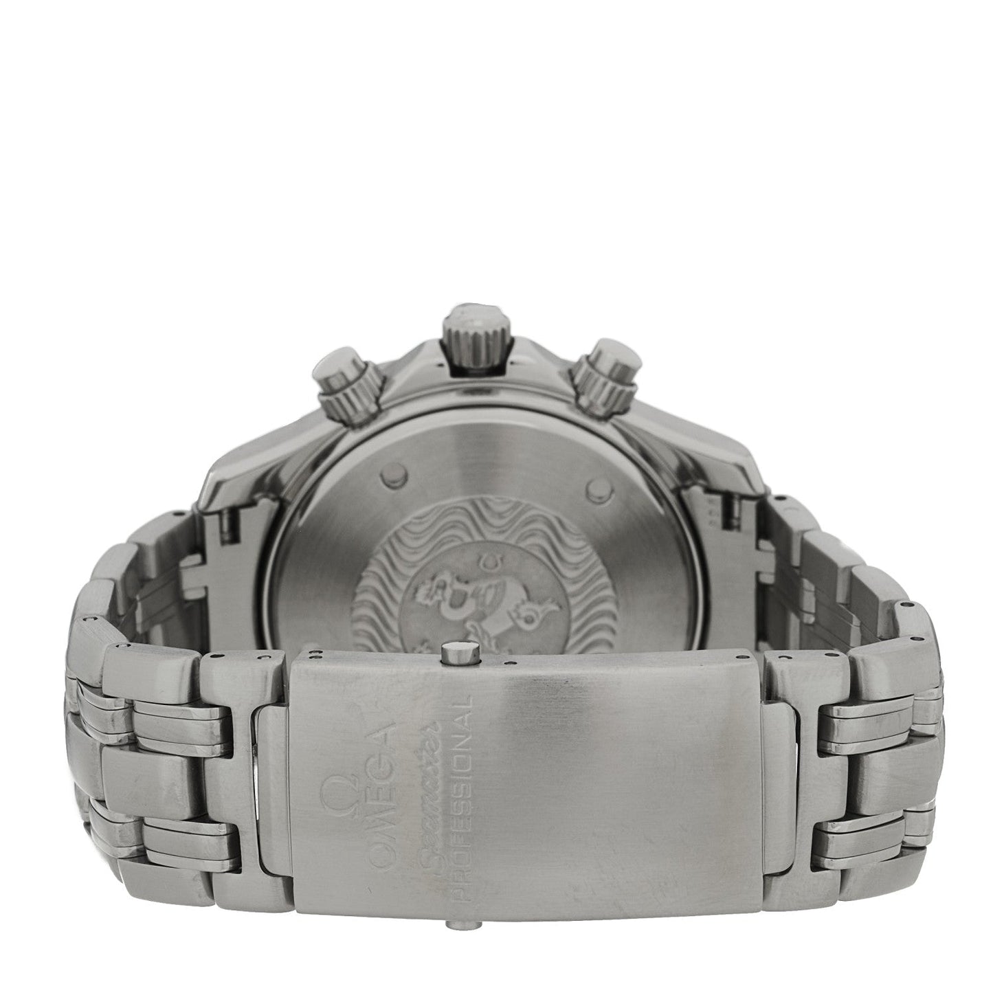 Stainless Steel 42mm Seamaster 300M Chronograph Diver Automatic Watch Black 2598.80.00