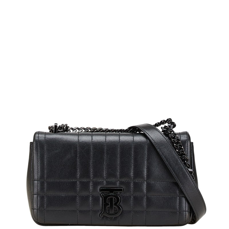 Burberry Lola Logo Leather Shoulder Bag Style 2