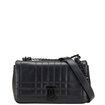 Burberry Lola Logo Leather Shoulder Bag Style 2