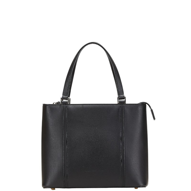 Burberry Logo Nova Leather Handbag
