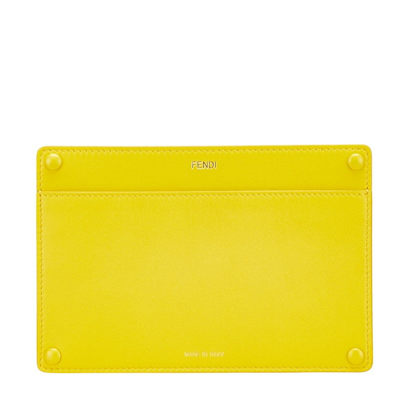 Fendi Peekaboo Pocket Leather Pouch Rovelle Bags