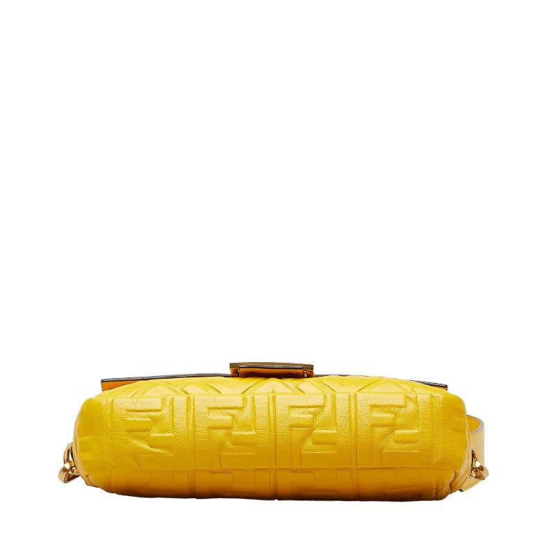 Fendi Zucca Leather Shoulder Bag Rovelle Bags